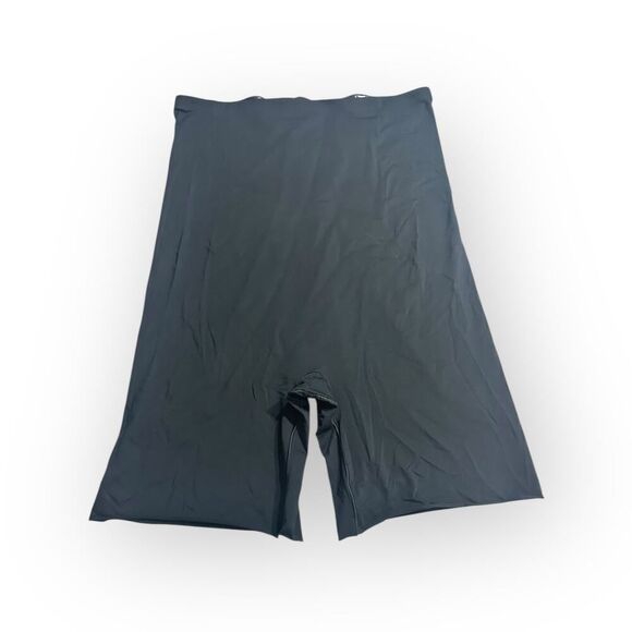 Spanx Mid-Thigh Shorts Women's Plus 2X Black Compression Lightweight Smoothing - Picture 4 of 10